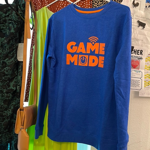 Cat & Jack Game Mode sweatshirt XXL (18) husky NWT - Picture 1 of 7